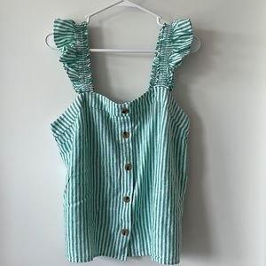 J. Crew Striped Tank Top